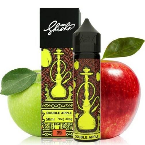 NASTY SHISHA DOUBLE APPLE 60ml