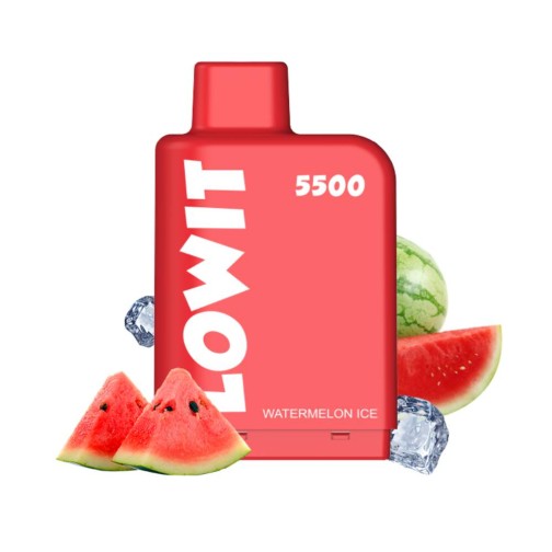 ELFBAR LOWIT WATERMELON ICE 5500 PUFF  5% (REFIL)