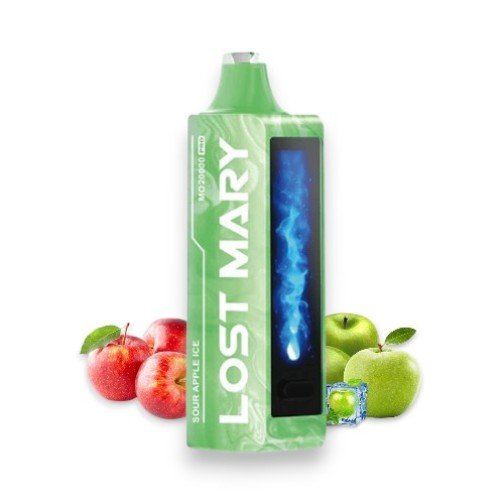 LOST MARY PRO MO SOUR APPLE ICE 20000 PUFF 5%