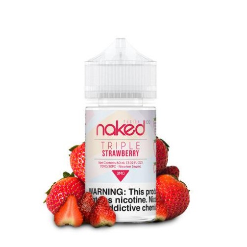 NAKED TRIPPLE STRAWBERRY 60ml