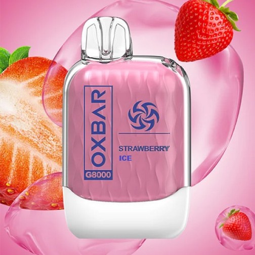 OXBAR STRAWBERRY ICE 8000 PUFF 5%