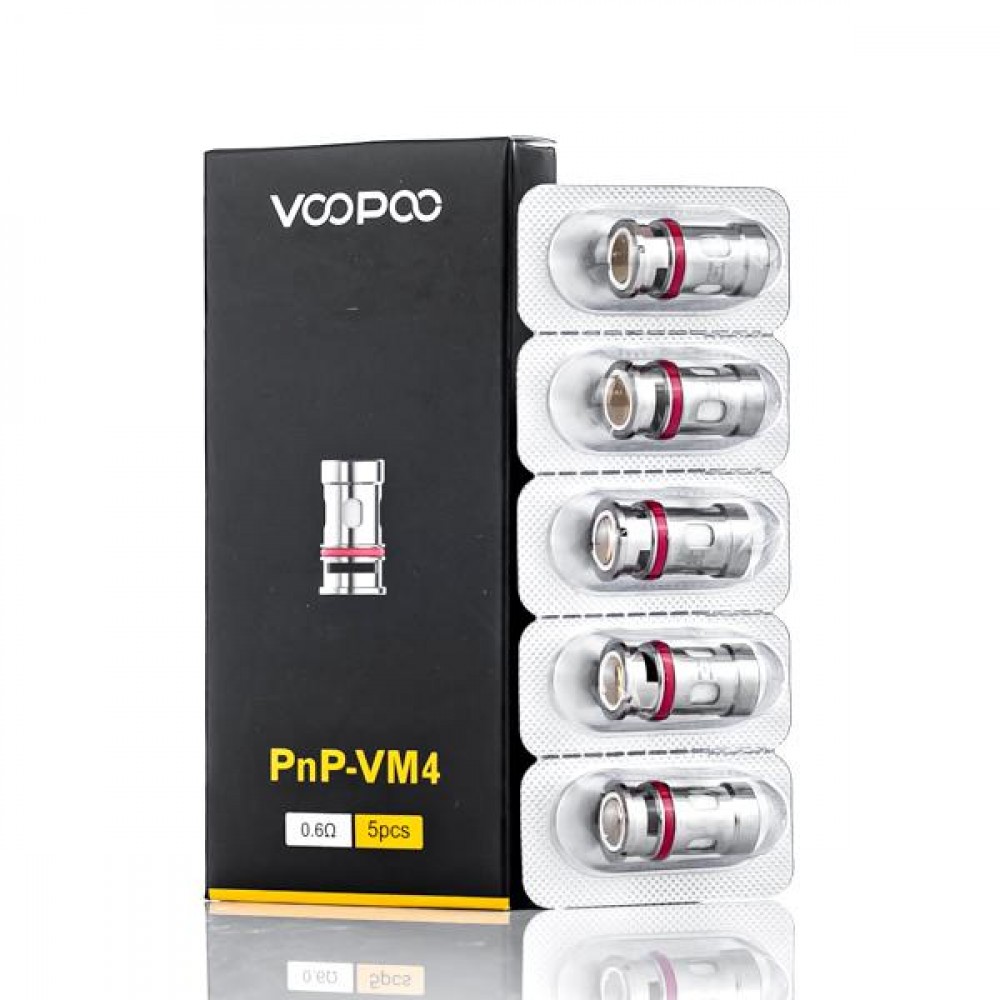 VOOPOO PNP-VM4 0.6ohm (5 unidades)