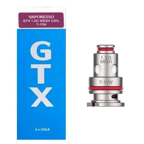 VAPORESSO GTX MESHED 1.2ohm (5 unidades)