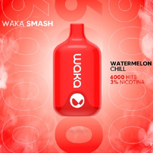 WAKA WATERMELON CHILL 6000 PUFF 3%