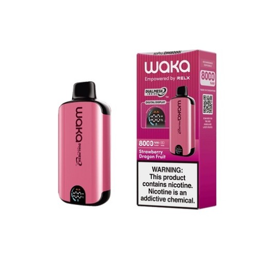 WAKA STRAWBERRY DRAGON FRUIT 8000 PUFF 3%