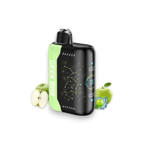 GEEKBAR PULSE X SOUR APPLE ICE 25000 PUFFS