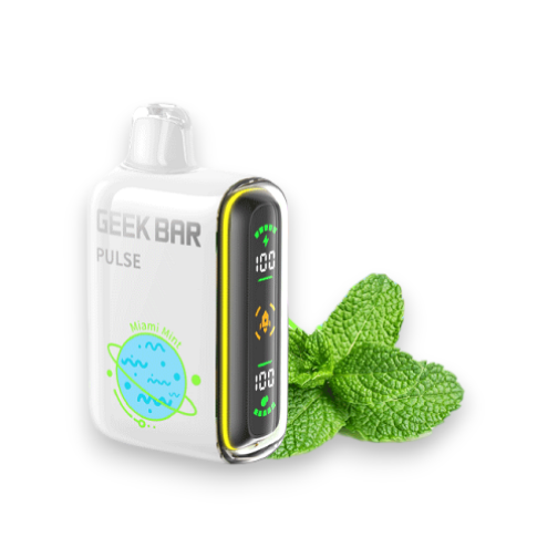 GEEKBAR PULSE MIAMI MINT 15000 PUFFS