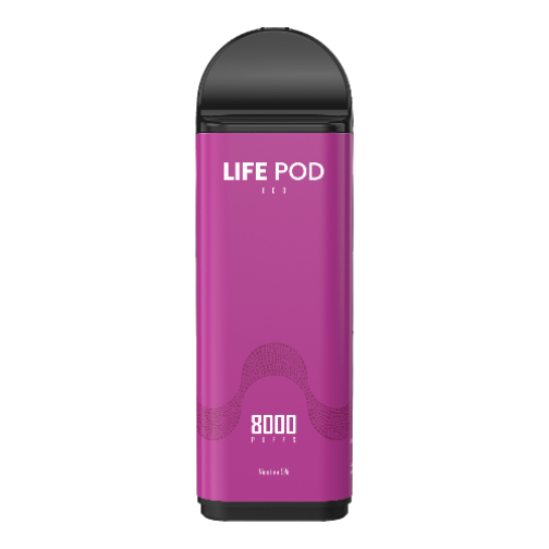 Life Pod Refil GRAPE ICE 8000 Puffs