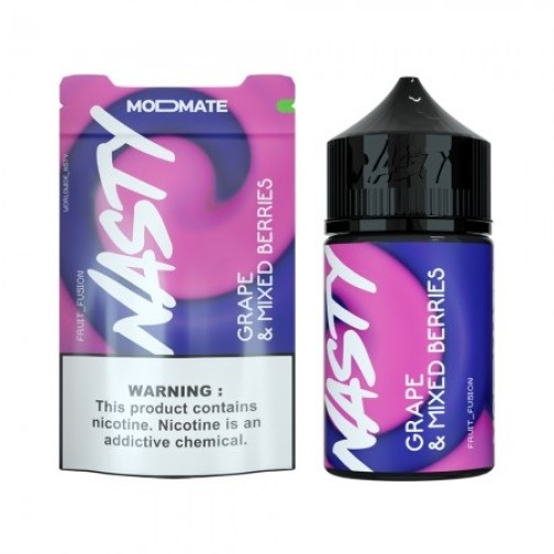 NASTY MODMATE GRAPE E MIXED BERRIES 60ML