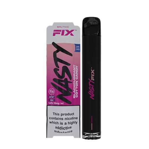 FIX 2 BLACKCURRANT COTTON CANDY 800 PUFF