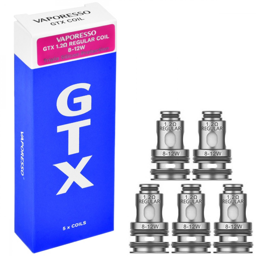 VAPORESSO GTX REGULAR 1.2ohm (5 unidades)