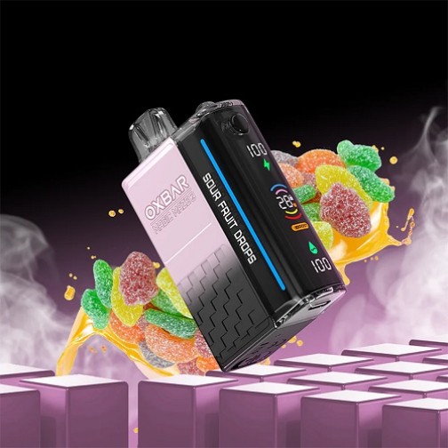 OXBAR SOUR FRUIT DROPS 30000 PUFFS 5%