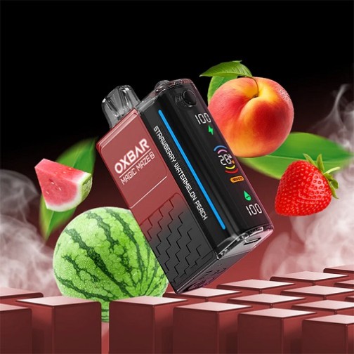 OXBAR STRAW WATERMELON PEACH 30000 PUFFS 5%