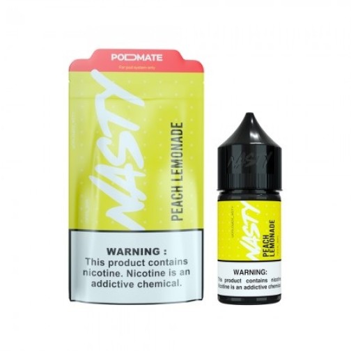 NASTY PODMATE PEACH LEMONADE NIC SALT 30ml