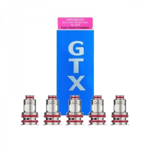 VAPORESSO GTX MESHED 0.4ohm (5 unidades)