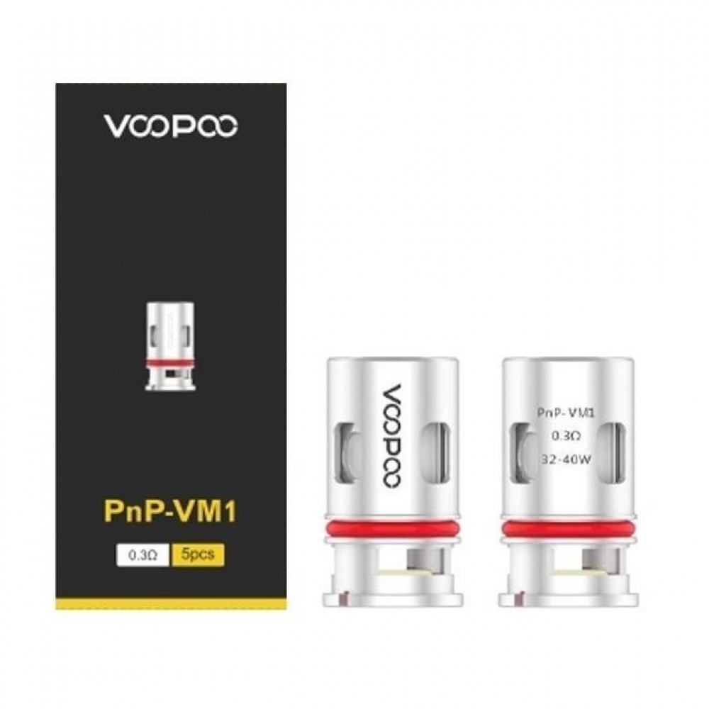 VOOPOO PNP-VM1 0.3ohm (5 unidades)